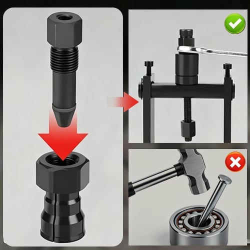GripForce – Extractor de rodamientos de dos mordazas