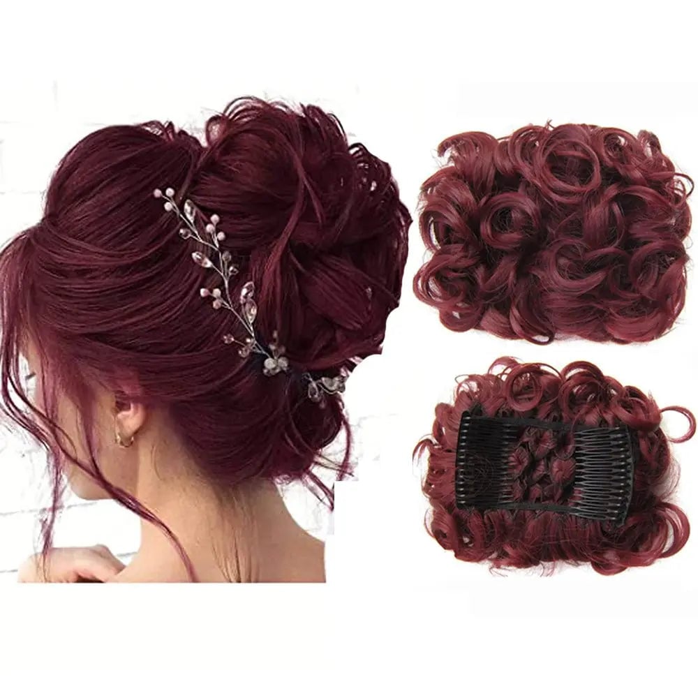 CurlNest – Moño Despeinado para un Estilo Chic Diario