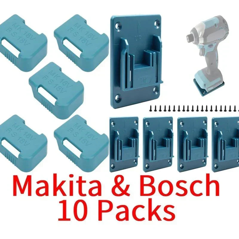 VoltRack – Kit de montaje en pared para 20 herramientas y baterías