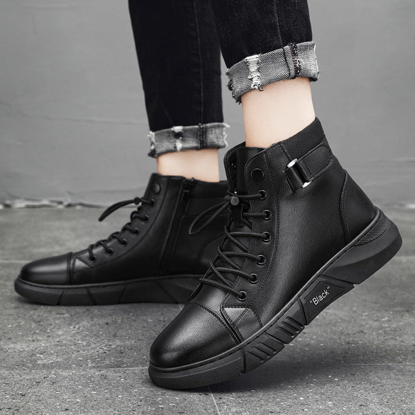 TerraForge – Wasserdichte Herrenstiefel aus Leder