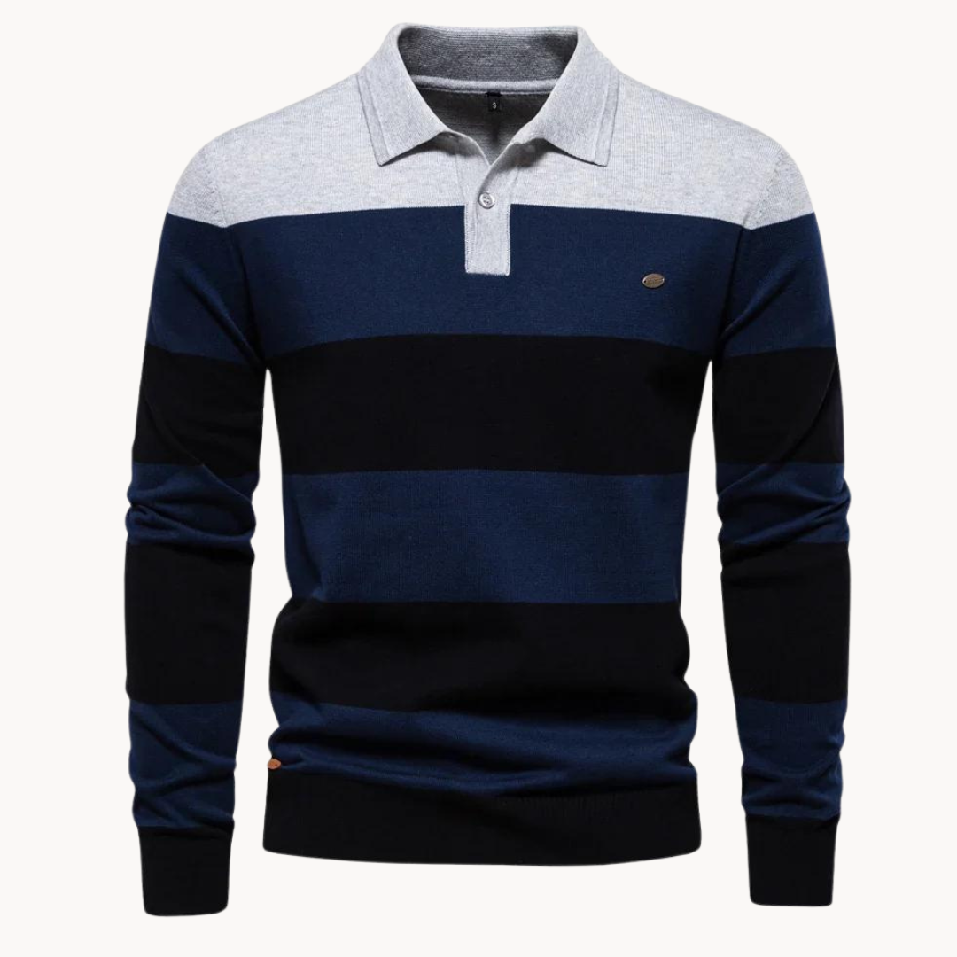 Jasper Polo Sweater | ALEVITA