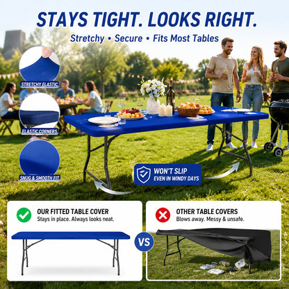 PicnicShield – Protector de Mesa de Ajuste Elástico