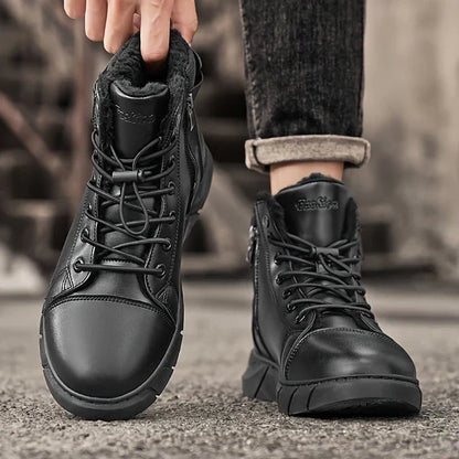 TerraForge – Wasserdichte Herrenstiefel aus Leder