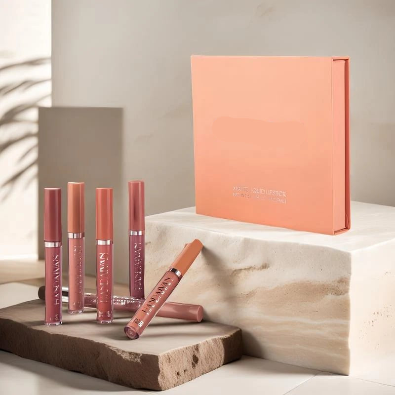 MatteVibe – Set de Labiales de Alta Pigmentación