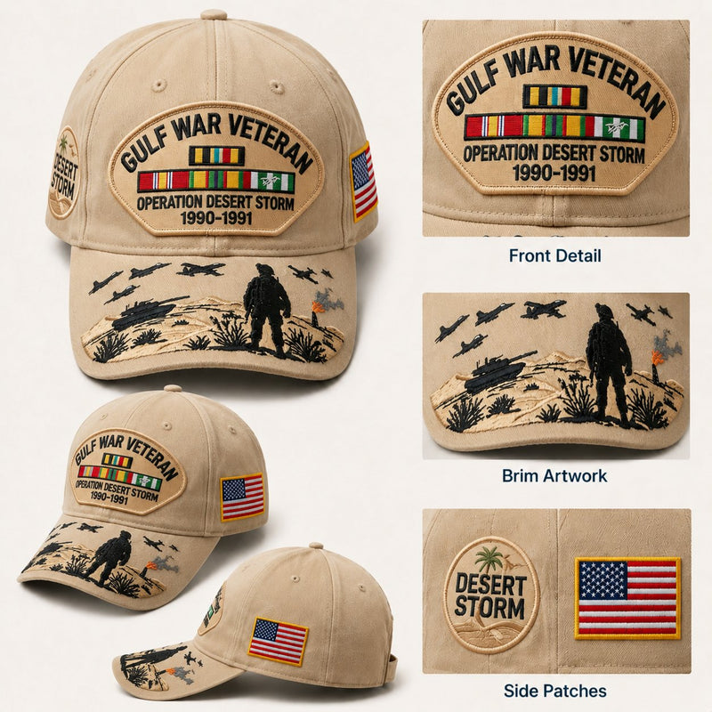 HonorCap – Gorra Homenaje a los Veteranos de la Guerra del Golfo