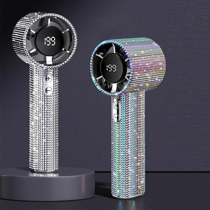 BreezeLux – Luxuriöser, wiederaufladbarer Turbo-Handventilator