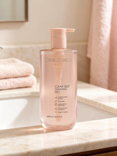 GlowLuxe – Gel Autobronceador sin Marcas