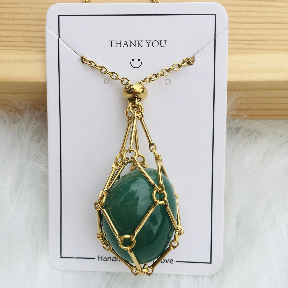 SoulBound - Collar de cristal curativo natural