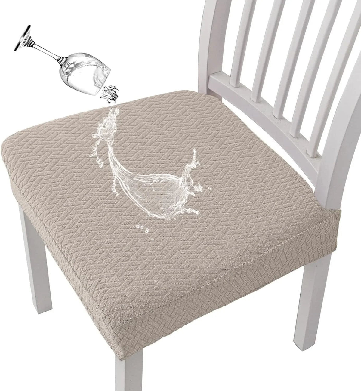 ChairEase – Protector de Silla Lavable Jacquard