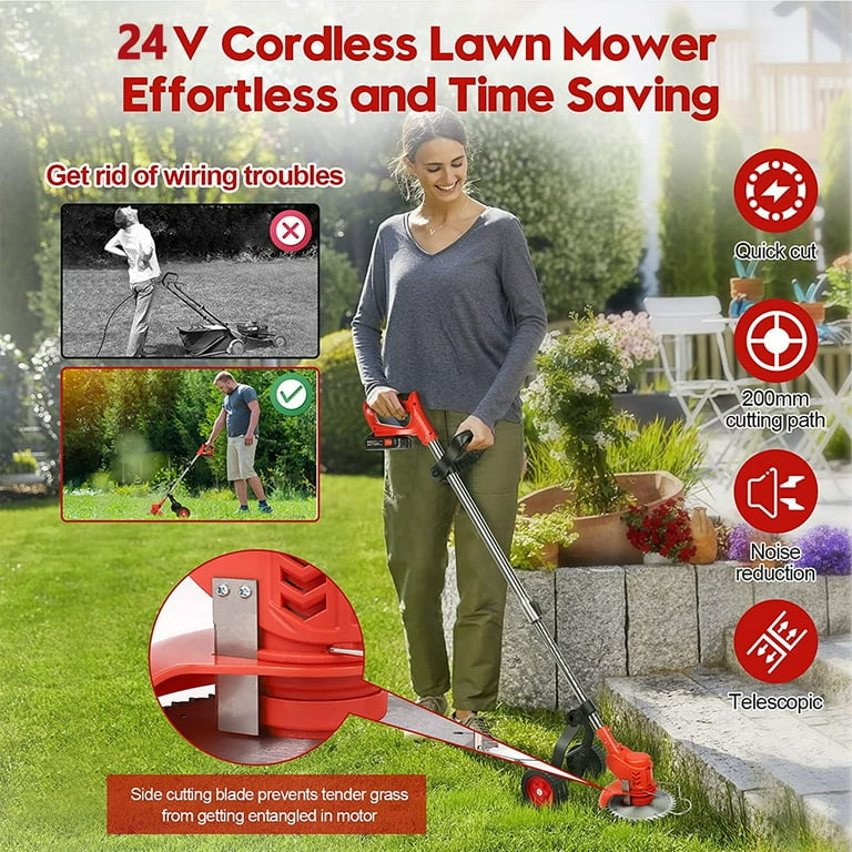 YardBlade – Kabelloser 3-in-1 Rasen-Profi