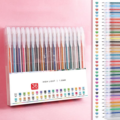 SparkWrite - Colección de bolígrafos de gel atrevidos y coloridos