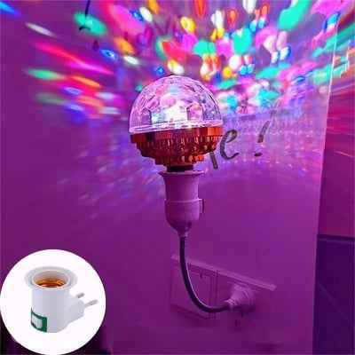 AuraParty – Luz de bola de discoteca giratoria colorida