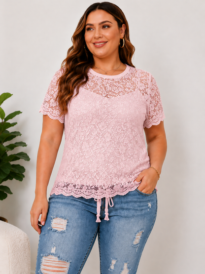 DenimBloom – Jeans vaqueros cortos de tiro alto