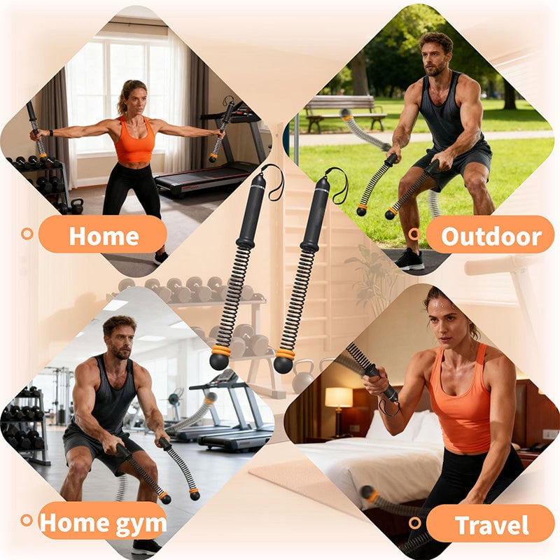 BurnSwing – Seillose, verstellbare Widerstands-Fitnessseile