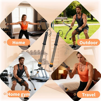 BurnSwing – Seillose, verstellbare Widerstands-Fitnessseile