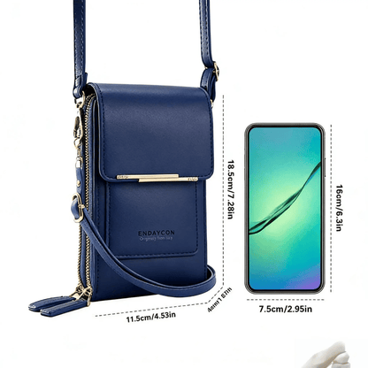 TouchCarry – Bolso tipo mensajero para mujer con pantalla táctil