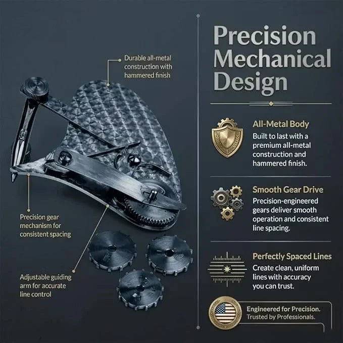 PrecisionCraft – Instrumento de Dibujo de Planos Técnicos