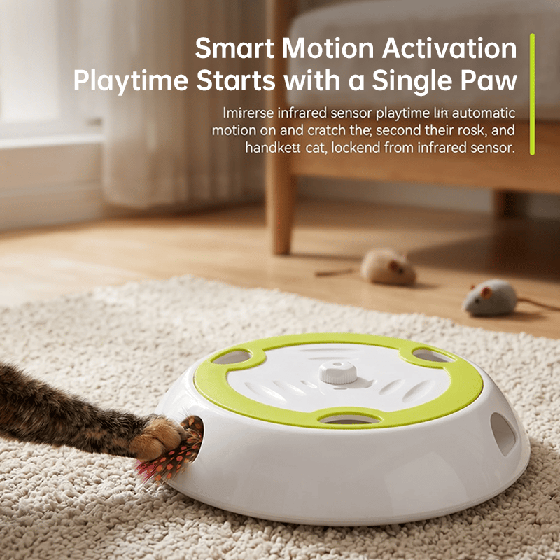 FurFun – Intelligentes interaktives Katzenspielzeug