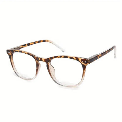 LuxeVision – Gafas de lectura con estampado de leopardo para mujer