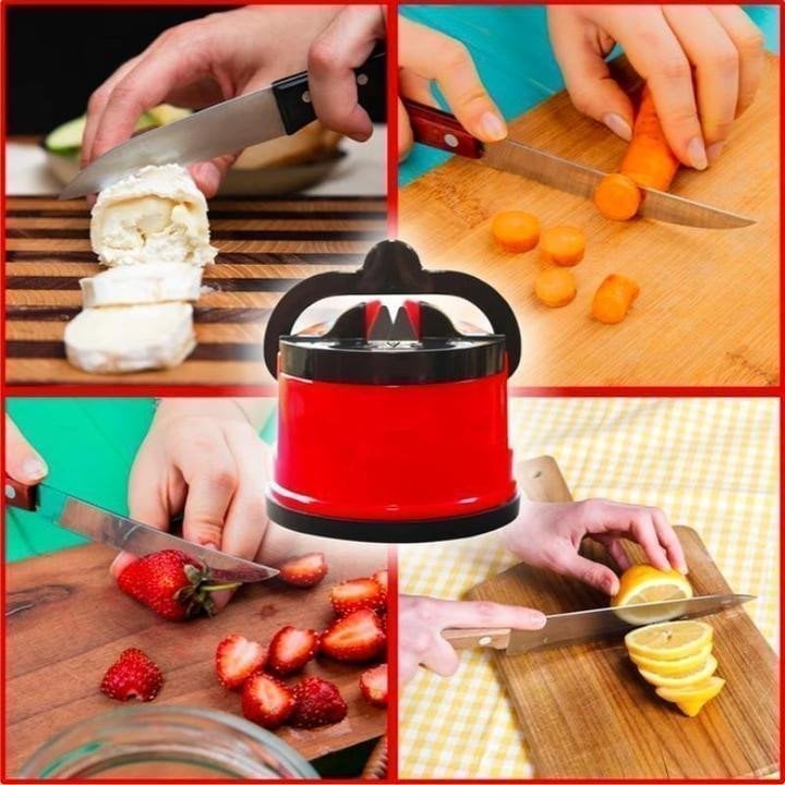 SharpGrip – Piedra de afilar con ventosa