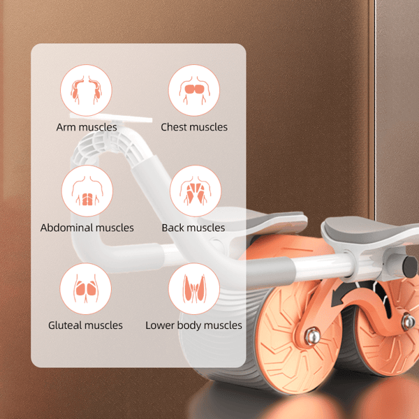 CoreRebound – Rueda abdominal con soporte para codos