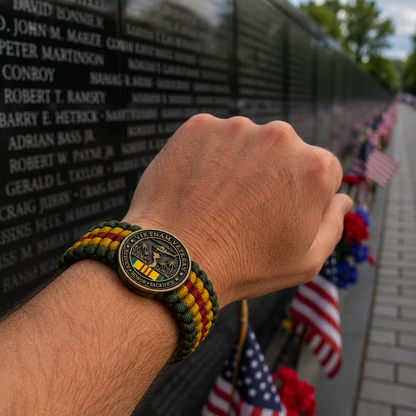 BraveBond – Vietnam-Veteran-Tribut-Überlebensarmband