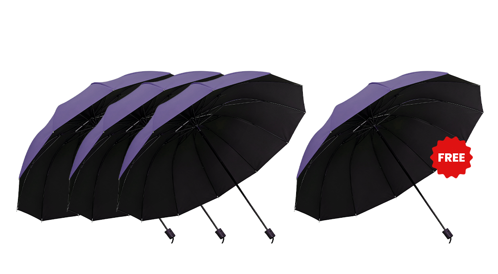 CloudDefender – Regenschirm mit großer Spannweite