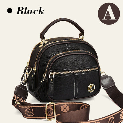 FlexiLuxe – Handtasche aus PU-Leder mit mehreren Fächern