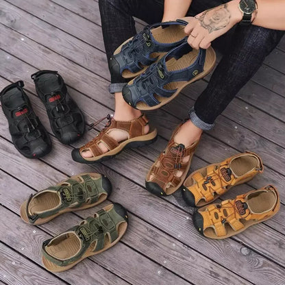 ErgoStride™ • All-Terrain-Komfort-Sandalen für Herren