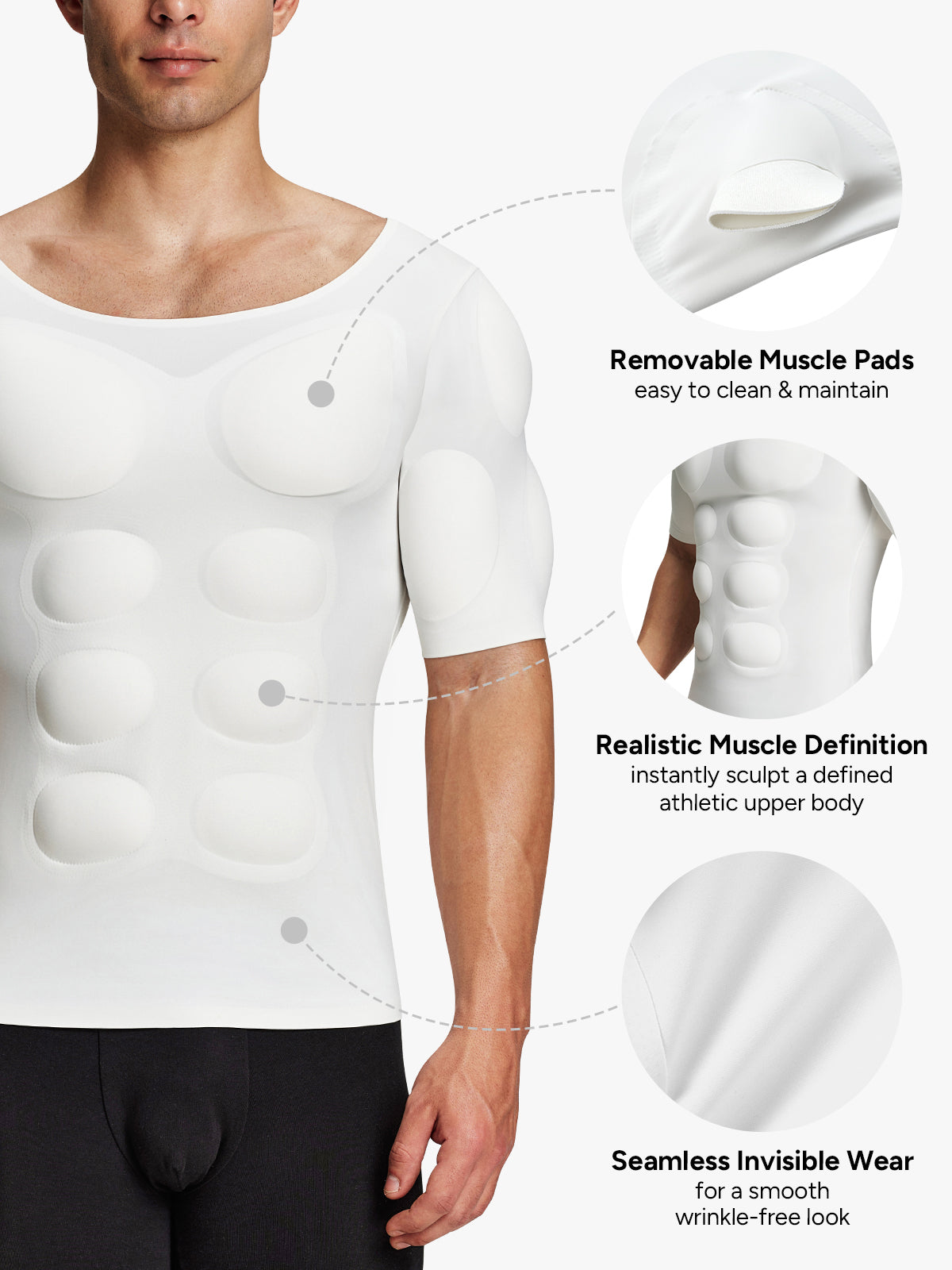 AlphaBuild – Camisa Musculosa Instantánea
