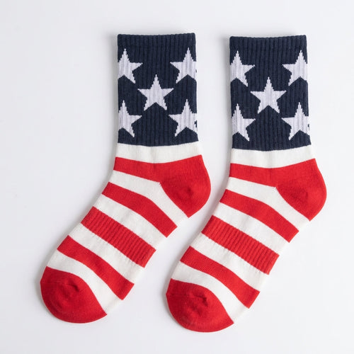 StarStripe – Calcetines patrióticos con la bandera estadounidense