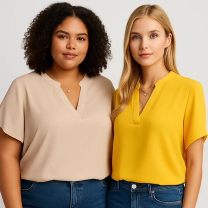 Blusa con Mangas Anchas Beth • ALEVITA (COMPRA 1 Y LLEVA 2)