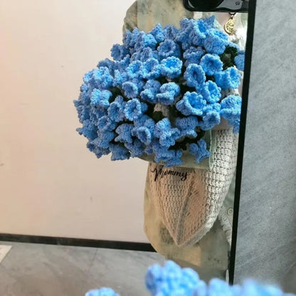 CozyBloom – DIY-Set für handgestrickte Rosendecke