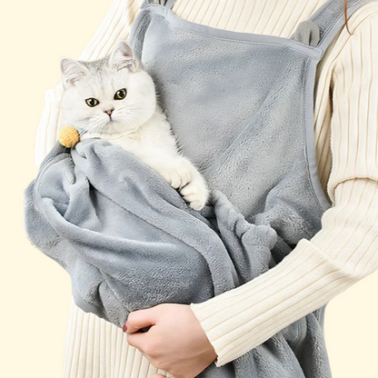 FelineFlair – Delantal de cocina y repostería con diseño de gato mono