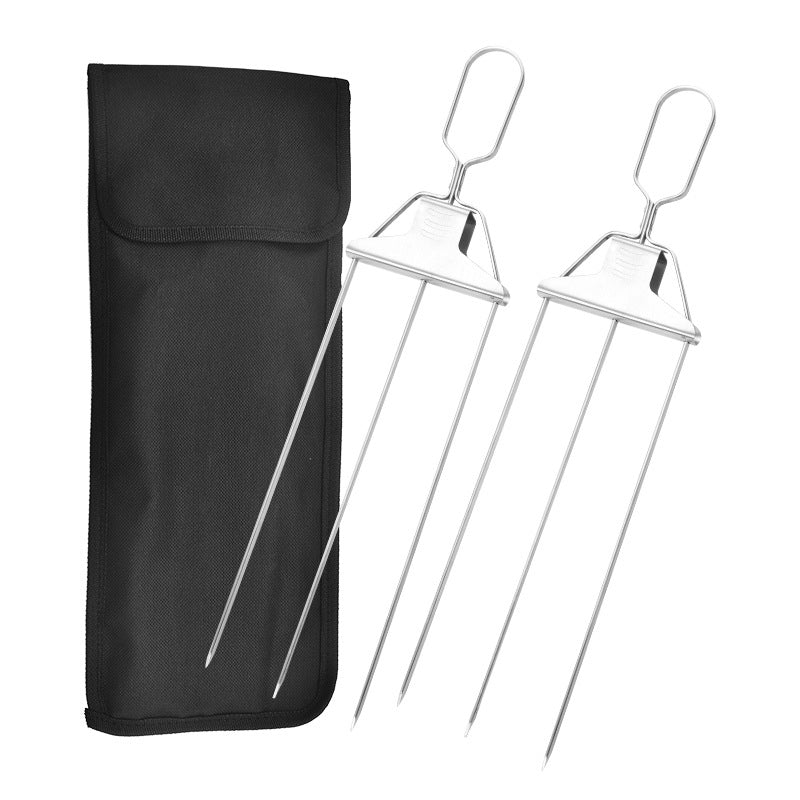 Brocheta TriCook – Herramienta profesional para barbacoa
