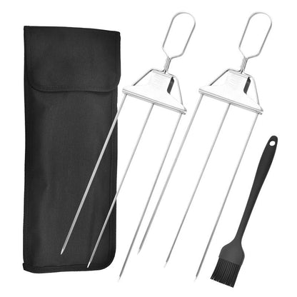 Brocheta TriCook – Herramienta profesional para barbacoa