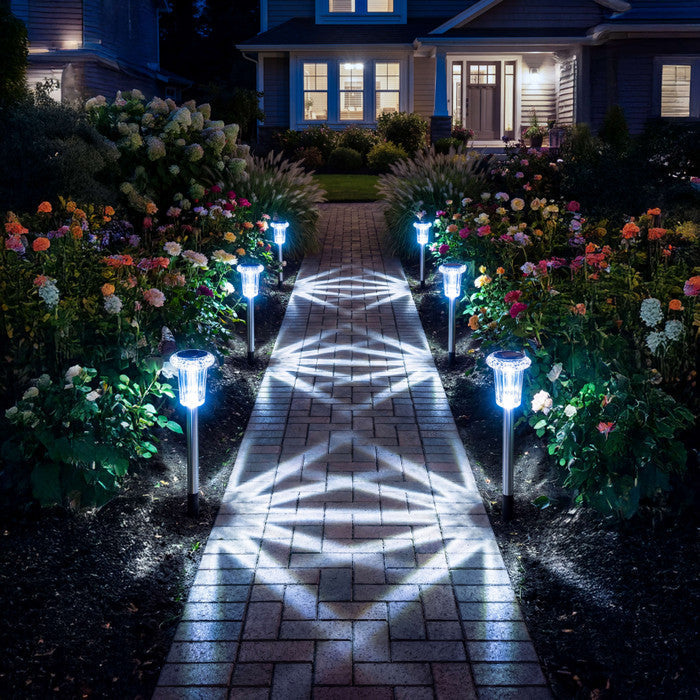 CelestiGlow – Lámpara de Exterior Celestial con Energía Solar