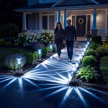 CelestiGlow – Lámpara de Exterior Celestial con Energía Solar