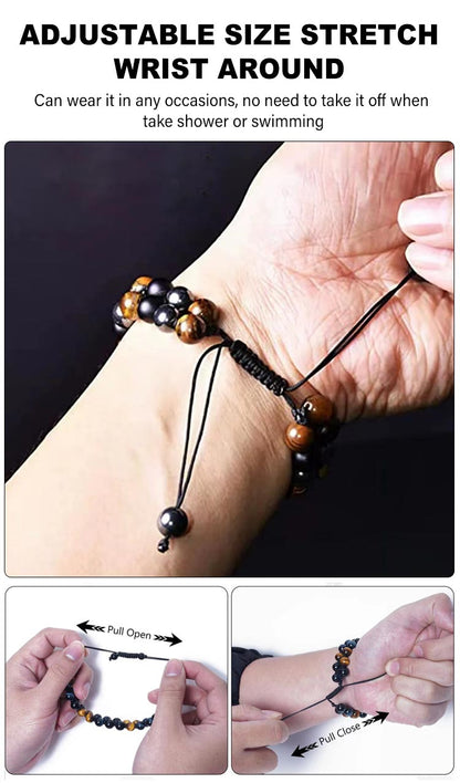 TriGuard – Armband mit dreifachem Schutzstein