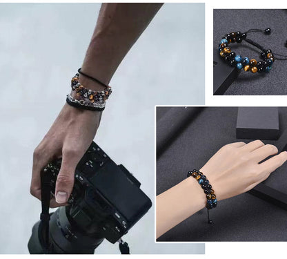 TriGuard – Armband mit dreifachem Schutzstein