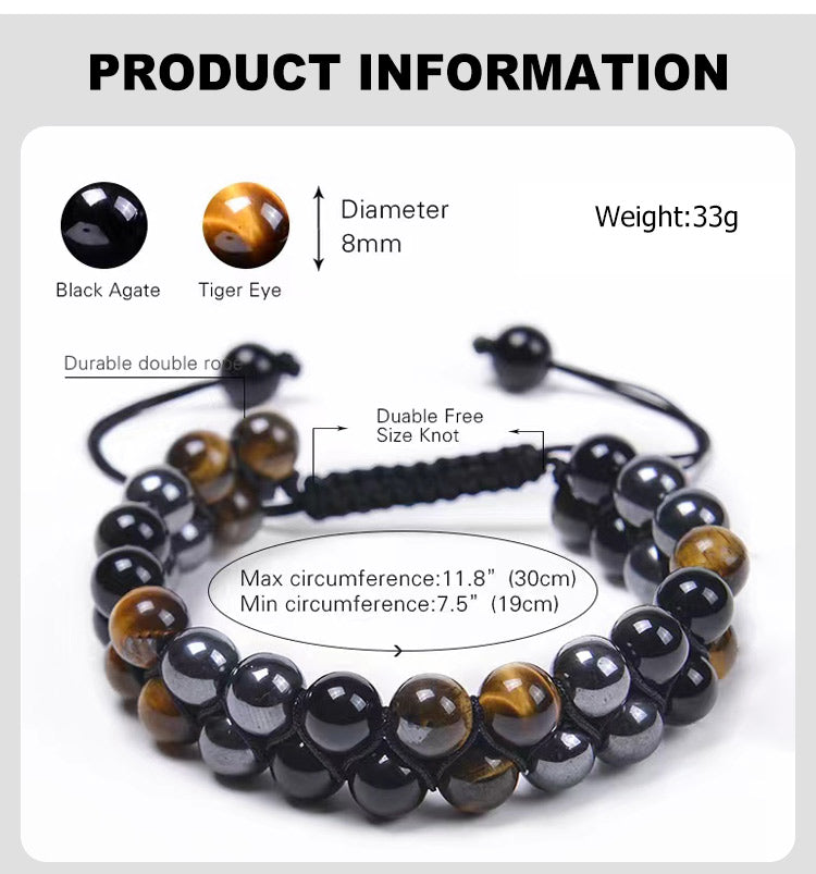 TriGuard – Armband mit dreifachem Schutzstein