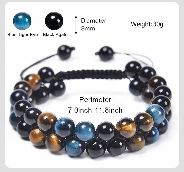 TriGuard – Armband mit dreifachem Schutzstein