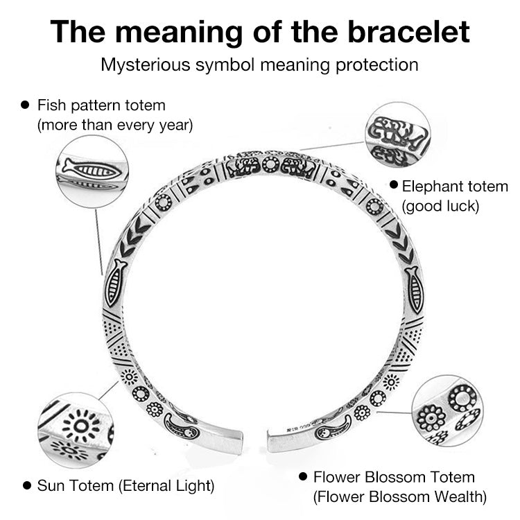 RuneLuxe – Pulsera inspirada en Tótem