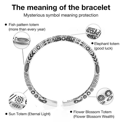 RuneLuxe – Pulsera inspirada en Tótem