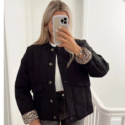 Chaqueta de leopardo para mujer | ALEVITA