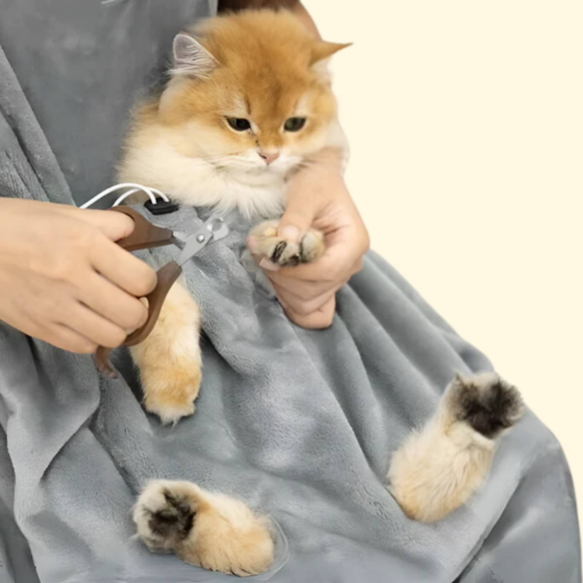 FelineFlair – Delantal de cocina y repostería con diseño de gato mono