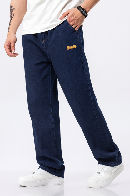 FlexCore – Moderne Denim-Hose mit Tunnelzug