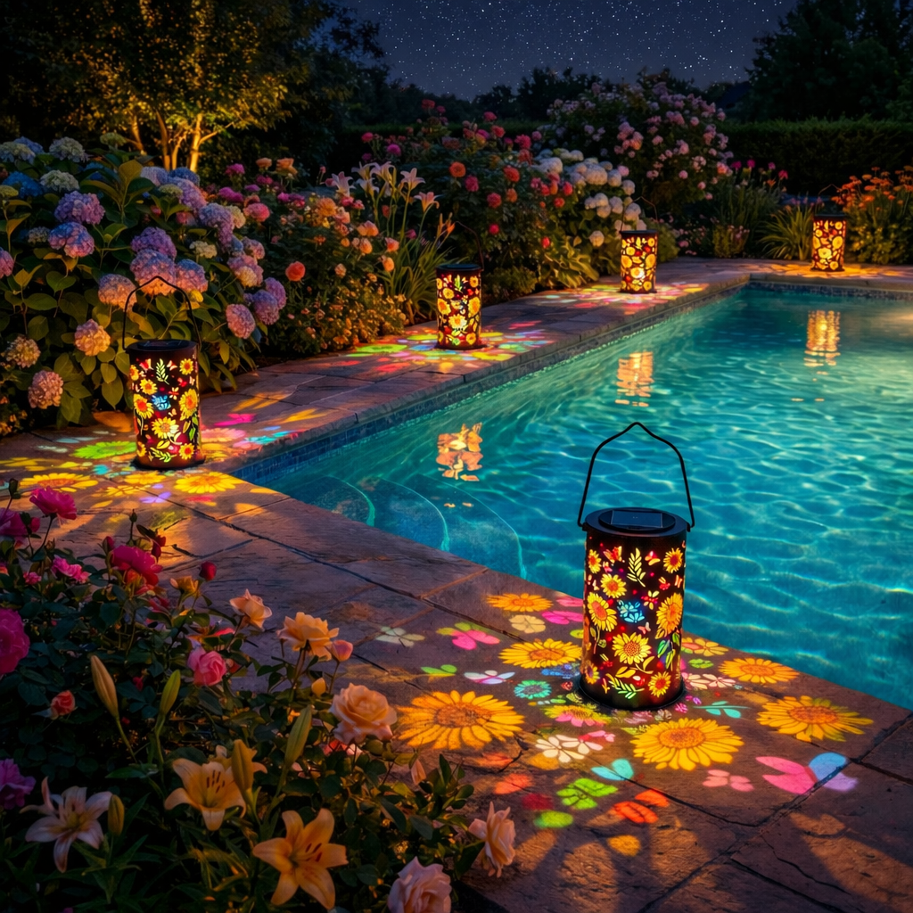 BloomLight – Linterna solar para exteriores