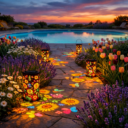 BloomLight – Linterna solar para exteriores