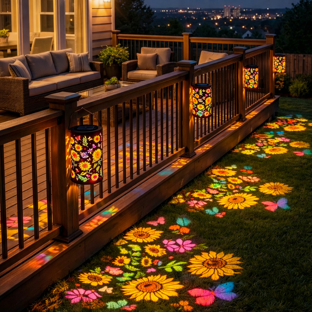 BloomLight – Linterna solar para exteriores